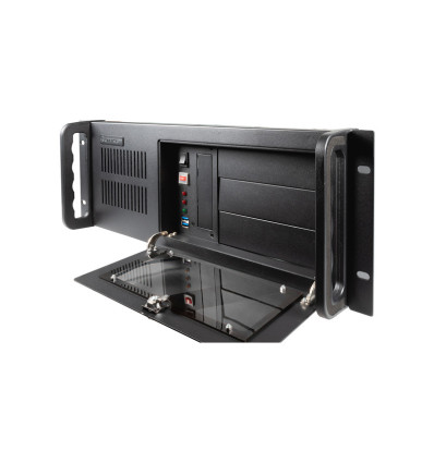 UNYKAch Rack 4U 19" UK422 EVO Negra ATX Caja para PC
