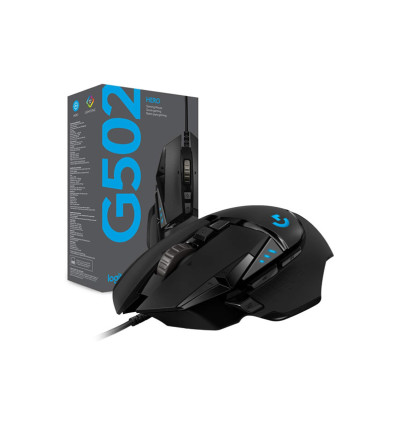 Logitech G502 Hero Óptico USB Gaming - Comprar ratón gaming