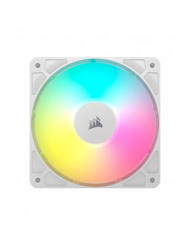 Corsair RS120 aRGB Blanco 120mm Ventilador PC