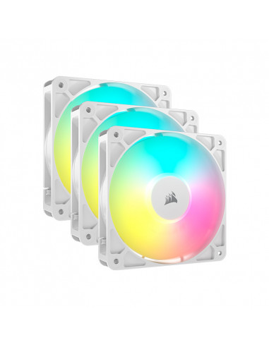 Corsair RS120 aRGB Blanco 120mm Pack de 3 Ventiladores