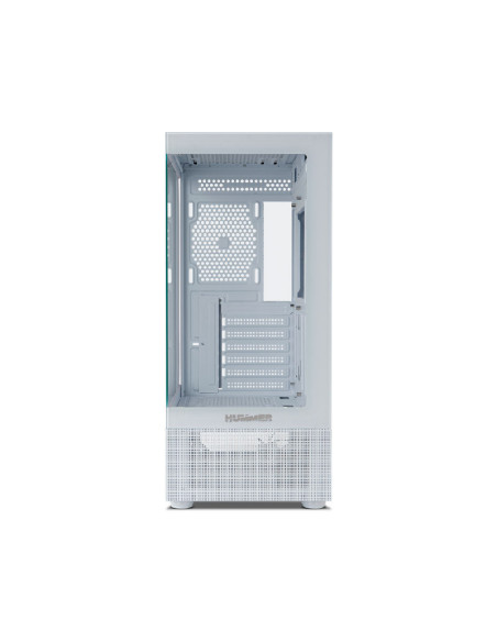 Comprar caja para Ordenador Nox Hummer Vision ATX Blanca