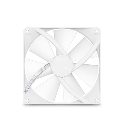 NZXT F140 RGB Core Blanco 140mm Ventilador PC