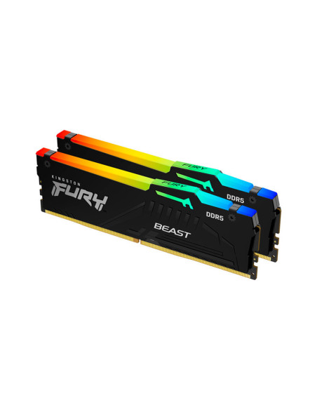 Kingston Fury Beast RGB 64GB RAM DDR5 (2x32GB) 6400MHz CL32