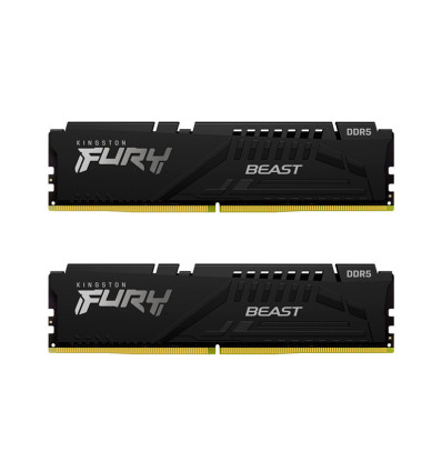 Kingston Fury Beast 32GB RAM DDR5 (2x16GB) 6400MHz CL32 Expo/XMP