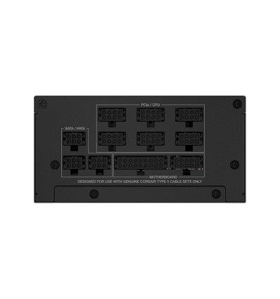 Corsair SF1000 ATX 3.1 (PCIe 5.1) Fuente de alimentación 1000W