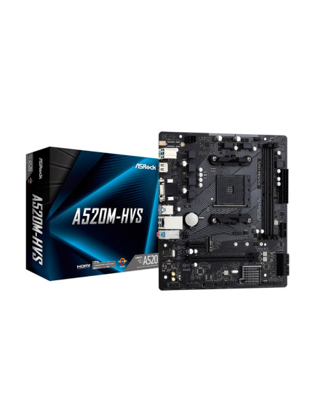 AsRock A520M-HVS Socket AM4 Micro-ATX