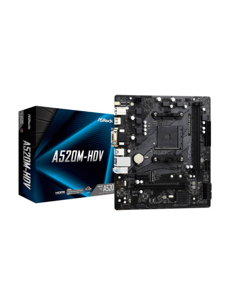 AsRock A520M-HDV Socket AM4 Micro-ATX