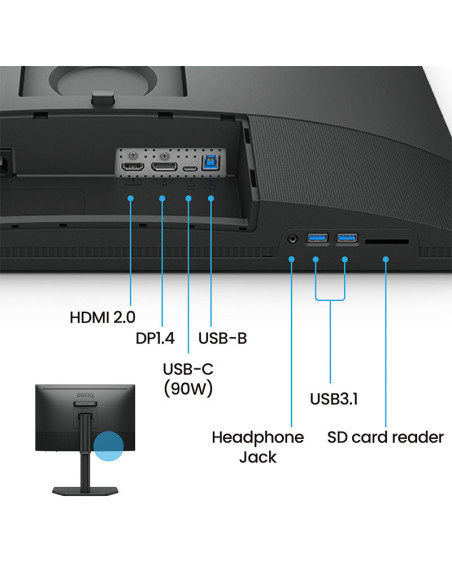 BenQ SW242Q 24" QHD