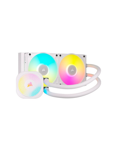 Corsair iCUE Link Titan 240 RX RGB White 240mm Refrigeración líquida PC