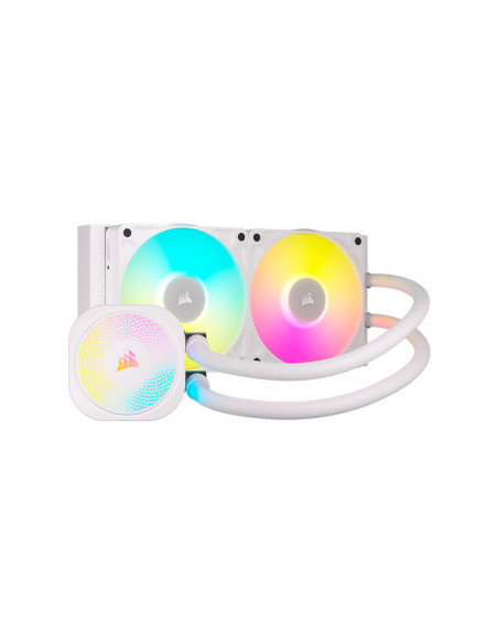 Corsair iCUE Link Titan 240 RX RGB White 240mm Refrigeración líquida PC