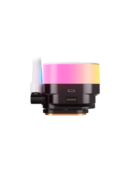 Corsair iCUE Link Titan 240 RX RGB White 240mm Refrigeración líquida PC