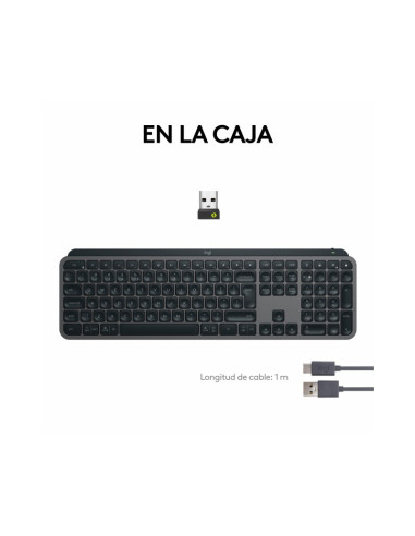 Logitech Mx Keys S Wireless Grafito