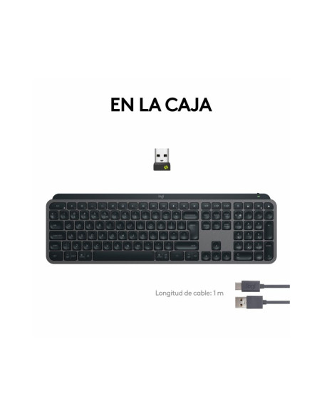Logitech Mx Keys S Wireless Grafito