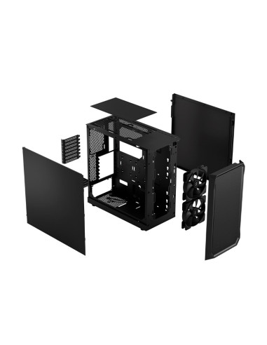 Fractal Design Focus 2 Black Solid ATX Caja para PC