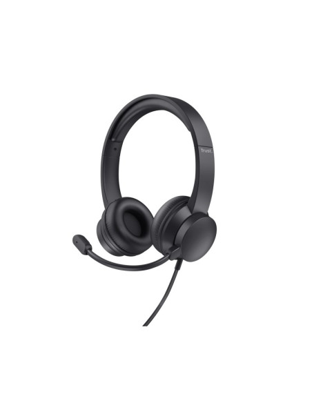 Auriculares USB con micrófono Trust HS-201 Negros