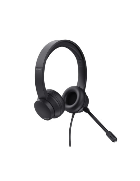 Auriculares USB con micrófono Trust HS-201 Negros