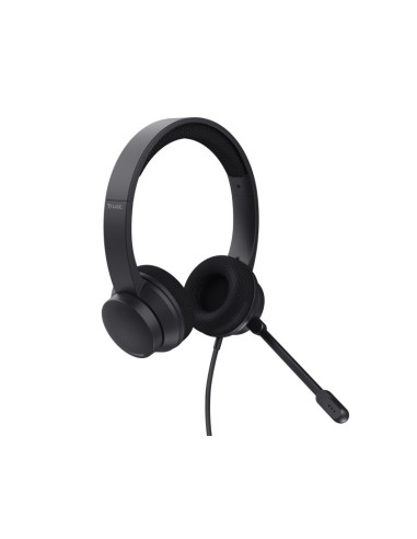 Auriculares USB con micrófono Trust HS-260 Negros