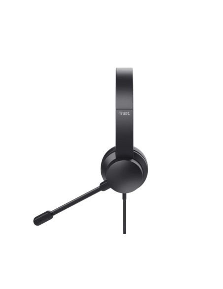 Auriculares USB con micrófono Trust Ayda Negros