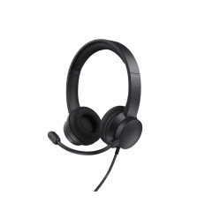 Auriculares USB con micrófono Trust Ayda Negros