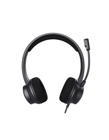 Auriculares USB con micrófono Trust Ayda Negros