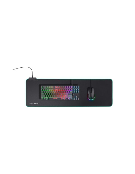 Alfombrilla PC Trust gaming GXT 764 Glide-Flex XXL Negra
