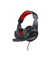 Auriculares gaming con micrófono Trust Gaming 24785 rojos y negros