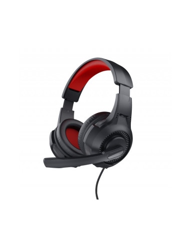 Auriculares gaming con micrófono Trust Gaming 24785 rojos y negros