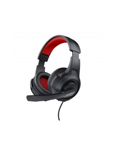 Auriculares gaming con micrófono Trust Gaming 24785 rojos y negros