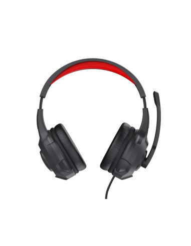 Auriculares gaming con micrófono Trust Gaming 24785 rojos y negros
