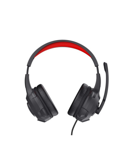 Auriculares gaming con micrófono Trust Gaming 24785 rojos y negros