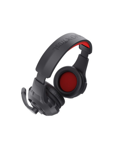 Auriculares gaming con micrófono Trust Gaming 24785 rojos y negros