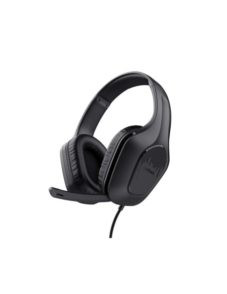 Auriculares gaming con micrófono Trust gaming GXT 415 Zirox negros