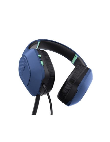 Auriculares gaming con micrófono Trust gaming GXT 415 Zirox azules