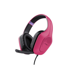 Auriculares gaming con micrófono Trust gaming GXT 415 Zirox rosas