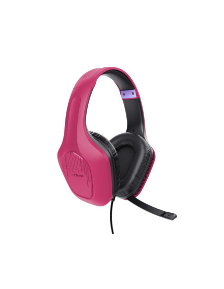 Auriculares gaming con micrófono Trust gaming GXT 415 Zirox rosas
