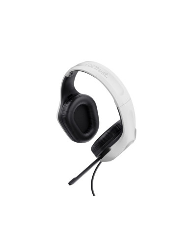 Auriculares gaming con micrófono Trust gaming GXT 415 Zirox blancos