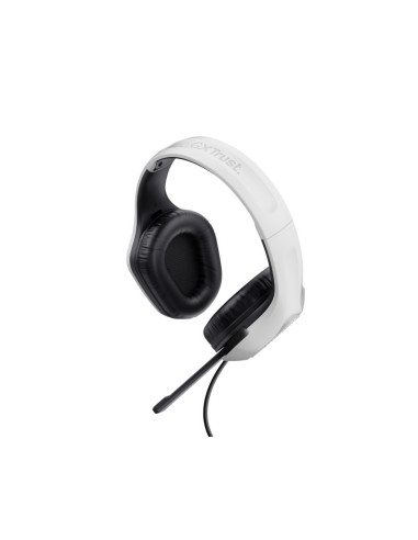 Auriculares gaming con micrófono Trust gaming GXT 415 Zirox blancos