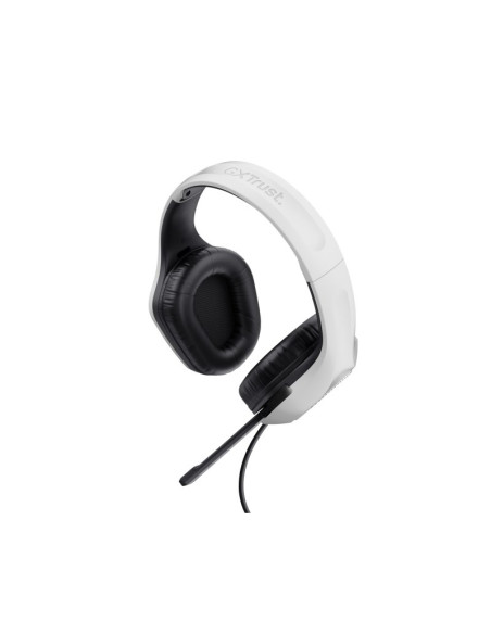 Auriculares gaming con micrófono Trust gaming GXT 415 Zirox blancos