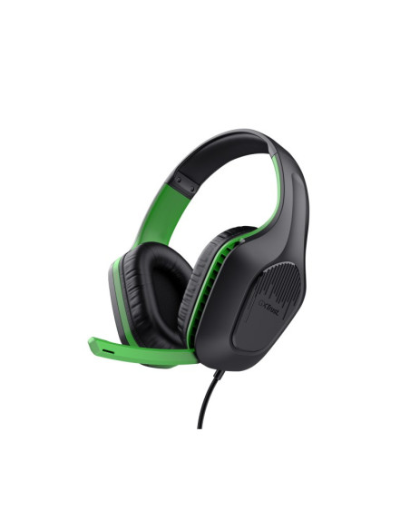 Auriculares gaming con micrófono Trust gaming GXT 415 Zirox verdes Xbox