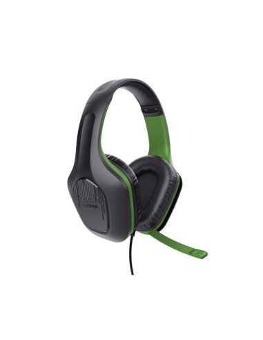 Auriculares gaming con micrófono Trust gaming GXT 415 Zirox verdes Xbox