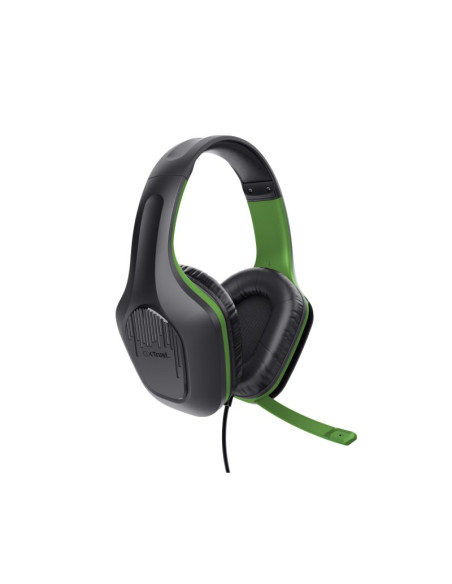 Auriculares gaming con micrófono Trust gaming GXT 415 Zirox verdes Xbox