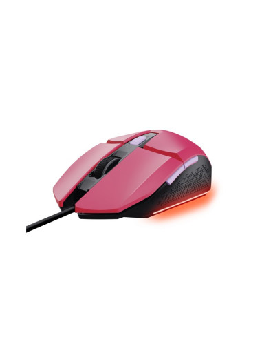 Trust gaming GXT 109 Felox rosa Ratón gaming 6400 DPI