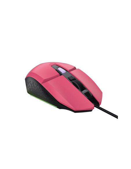 Trust gaming GXT 109 Felox rosa Ratón gaming 6400 DPI