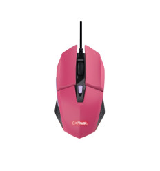 Trust gaming GXT 109 Felox rosa Ratón gaming 6400 DPI
