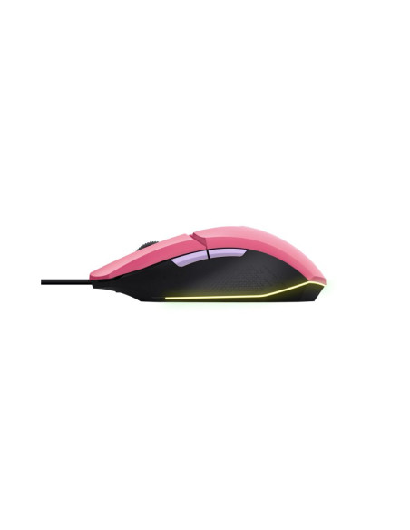 Trust gaming GXT 109 Felox rosa Ratón gaming 6400 DPI