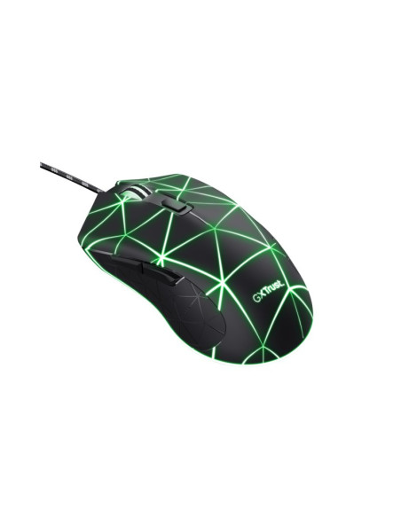 Trust gaming GXT 133 Locx Ratón gaming 3200 DPI