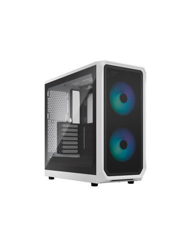 Fractal Design Focus 2 RGB White Clear Tint ATX Caja para PC