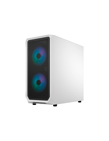 Fractal Design Focus 2 RGB White Clear Tint ATX Caja para PC