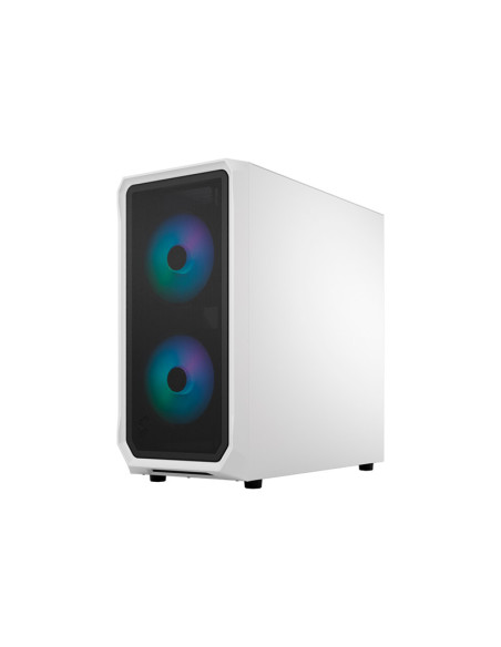 Fractal Design Focus 2 RGB White Clear Tint ATX Caja para PC