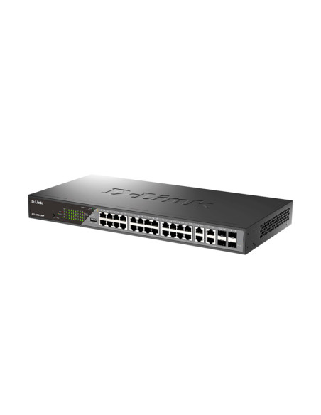 D-Link DSS-200G-28MPP Smart Survillance (28 puertos) Switch PoE L2